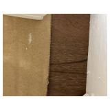 SILKYDRY Dining Table Set of 4, Space Saving 5 Piece Kitchen Table and Chairs, Wooden Rectangular Dinette Set for 4, Breakfast Nook, Wood Grain (Brown)