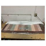 PHYMAT Far Infrared Heating Pad for Back - Infrared Mat Full Body - Amethyst Mat - Bio Crystal Mat - 5 Color Natural Gemstones Heating Pad with Overheat Protection and Auto Off Function(67"x27")