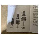 Costway Artificial Christmas Tree Set of 3 with Snow-flocked Branch Tips and LED Lights