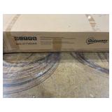 Outsunny 3-Seat Patio Swing Chair, Outdoor Canopy Swing Glider with Removable Cushion, Pillows, Adjustable Shade, and Rattan Seat, for Porch, Garden, Poolside, Backyard (Missing Part L)