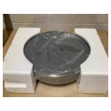 Curtis Stone Dura-Pan 14" Electric Skillet with Removable Divider Gray