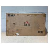 HOMCOM Kitchen Tilt Out Trash Bin Cabinet Free Standing Recycling Cabinet Trash Can Holder With Drawer, Gray