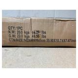 HOMCOM 4-Tier Industrial Pipe Shelves Floating Wall Mounted Bookshelf, Metal Frame Display Rack, 1" Thickness Shelving Unit for Farmhouse, Kitchen, Bar, Rustic Brown