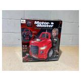 Qaba Mechanic Kids Truck Engine Toy Set, Car Service Play Set, Red (Maybe Missing Hardware)