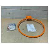 Costway Basketball Rim Wall Door All-Weather Hanging Mounted Basketball Hoop w/ Net