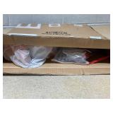 Costway Basketball Rim Wall Door All-Weather Hanging Mounted Basketball Hoop w/ Net