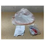 Costway Basketball Rim Wall Door All-Weather Hanging Mounted Basketball Hoop w/ Net