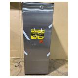 Vissani 24 in. 11 cu. ft. Convertible Auto Defrost Garage Ready Upright Freezer/Refrigerator in Stainless Steel, Energy Star (Transit Damage, See Photos)