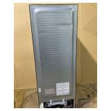 Vissani 24 in. 11 cu. ft. Convertible Auto Defrost Garage Ready Upright Freezer/Refrigerator in Stainless Steel, Energy Star (Transit Damage, See Photos)