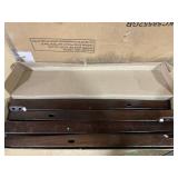 Costway 26 inch Counter Height Chairs Set of 2 with Padded Seat and Backrest