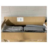 Costway 26 inch Counter Height Chairs Set of 2 with Padded Seat and Backrest