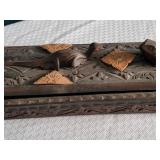 Bali Carved Owl Chopstick Set in Wood Box