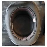 American Hat Company Black Leather Steampunk Hat ~ XL