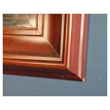 Large Rectangular Wall Mirror with Wood Frame ? 66" x 44"