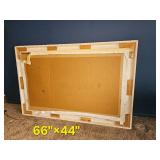 Large Rectangular Wall Mirror with Wood Frame ? 66" x 44"
