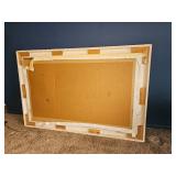 Large Rectangular Wall Mirror with Wood Frame ? 66" x 44"