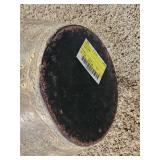 Decorative Floor Vase with Dried Botanical Arrangement