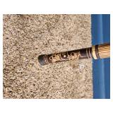 Decorative Carved Staff with Tribal Motifs ? Approx. 58"