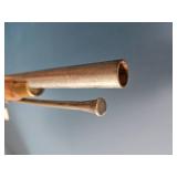 Reenactment Flintlock Musket with Bayonet ? Approx. 58" Overall