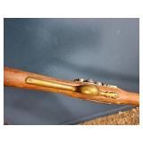 Reenactment Flintlock Musket with Bayonet ? Approx. 58" Overall