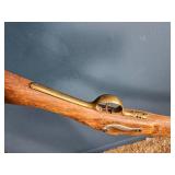 Reenactment Flintlock Musket with Bayonet ? Approx. 58" Overall
