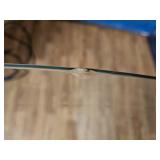 Glass-Top Metal Table