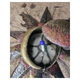 Large Illuminated Metal Sun Wall Sculpture