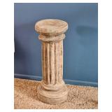 Carved Column Pedestal Stand (11" ? 29")