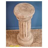 Carved Column Pedestal Stand (11" ? 29")