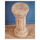 Carved Column Pedestal Stand (11" ? 29")