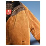 Laverapelle Suede Leather Coat with Quilted Lining ? Size 2XL