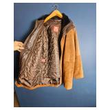 Laverapelle Suede Leather Coat with Quilted Lining ? Size 2XL