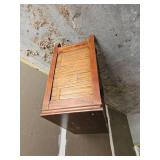 Modern Asian-inspired Bamboo Side Cabinet