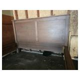 Solid Wood Bed Frame with Headboard & Footboard (66" x 45")