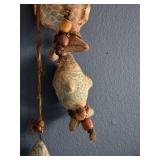 Hanging Ceramic Fish Carving Wall Decor
