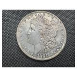 1881-S Morgan Silver Dollar