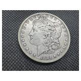 1884 Morgan Silver Dollar