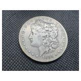 Better Date 1884-S Morgan Silver Dollar
