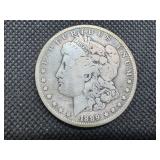 1889-O Morgan Silver Dollar