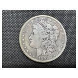 1891-O Morgan Silver Dollar