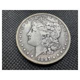 1897-O Morgan Silver Dollar