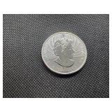 BU 2018 1.25 Oz. .9999 Silver Canadian Buffalo Coin