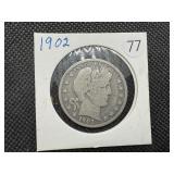 1902 Barber Half Dollar