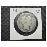 1903 Barber Half Dollar