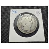 1903 Barber Half Dollar