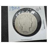 Better Date 1904-O Barber Half Dollar