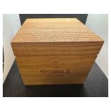 Extra Large Shinola Runwell Watch with Date Function - With Original Box and Papers - Runs well - Compare new at $895.00