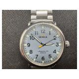 Extra Large Shinola Runwell Watch with Date Function - With Original Box and Papers - Runs well - Compare new at $895.00