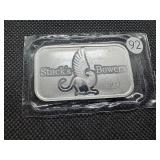 2023 One Ounce .999 Silver Bar Stacks and Bowers