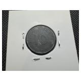 1943 Third Reich Germany 10 Reichspfennig